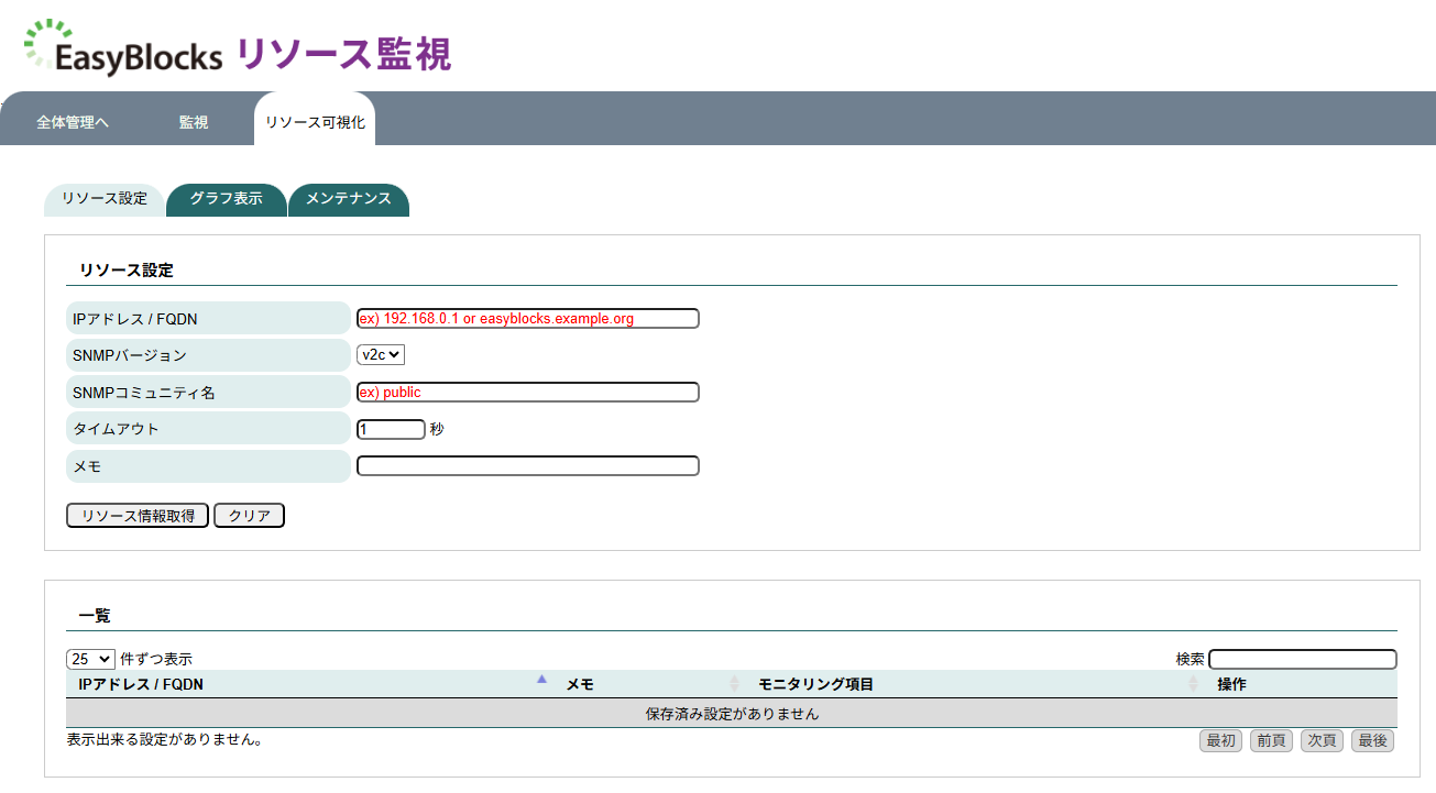 リソース可視化_TOP
